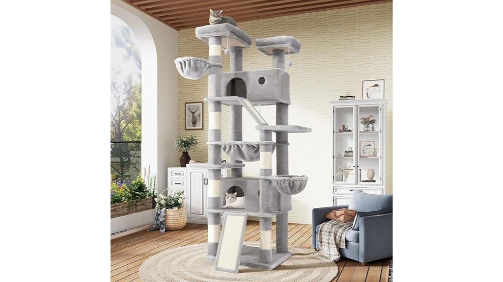 multi level indoor cat tree