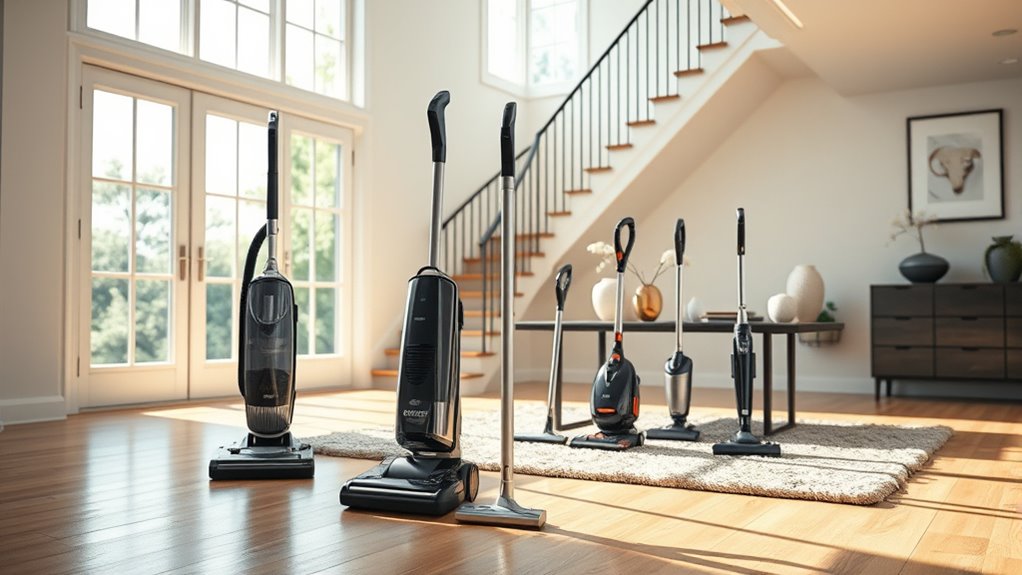 multi story home vacuum selection