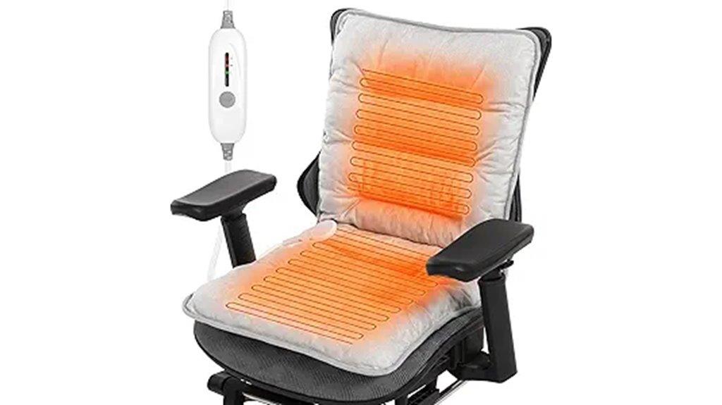 office chair heated cushion
