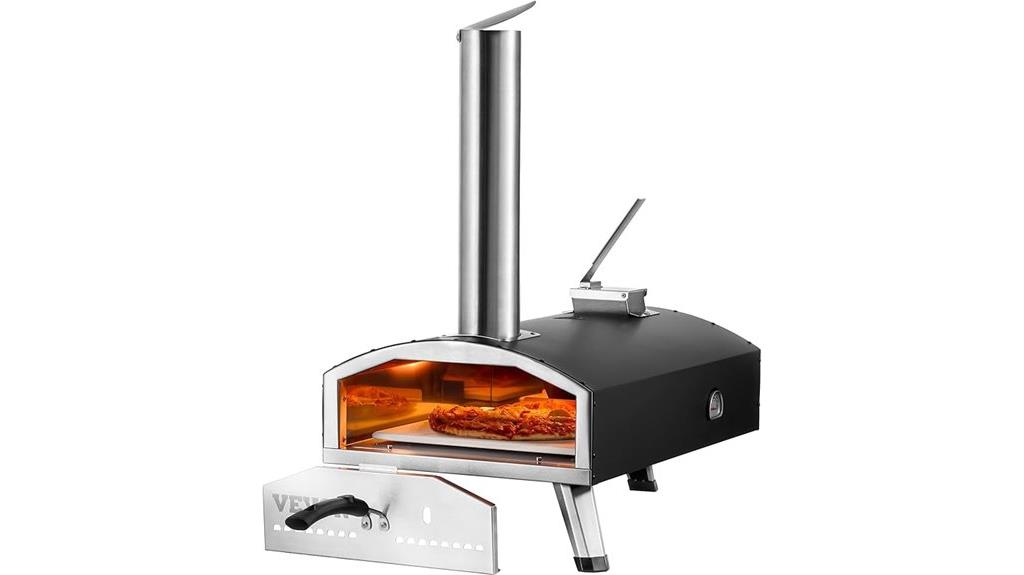 outdoor 12 inch wood fired oven