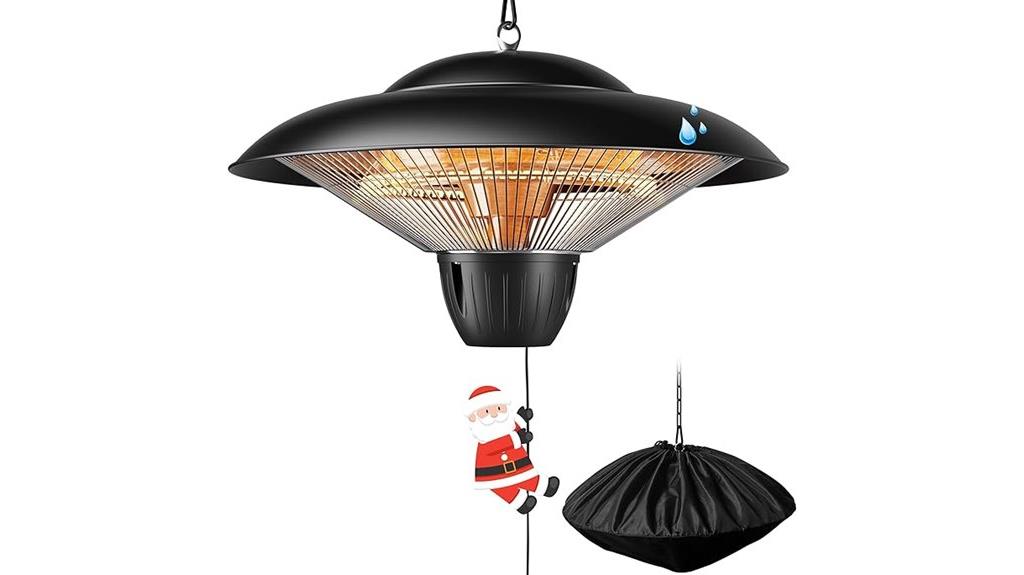 outdoor infrared hanging heater