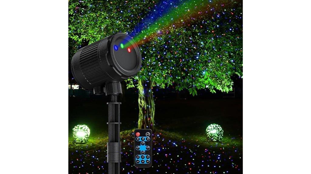 outdoor laser light projector