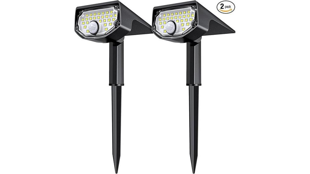 outdoor solar motion sensor lights