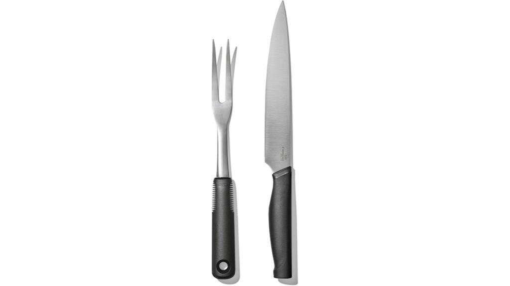 oxo carving set handles
