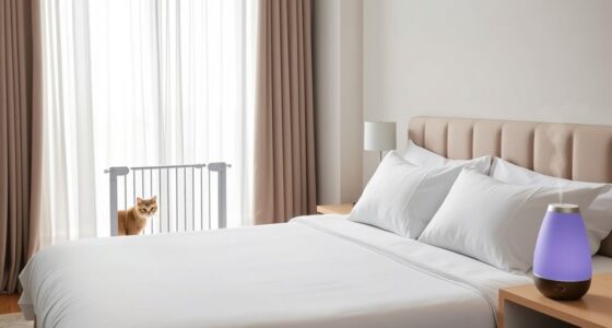 pet free bedroom allergy control