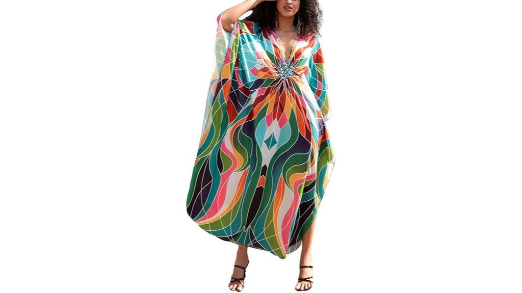plus size kaftan cover ups