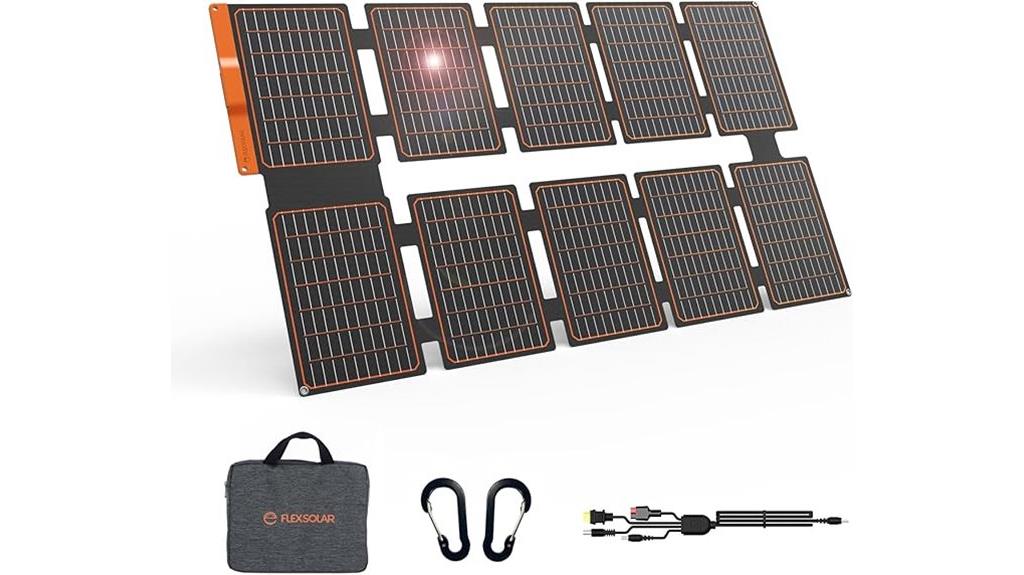 portable 100w solar charger