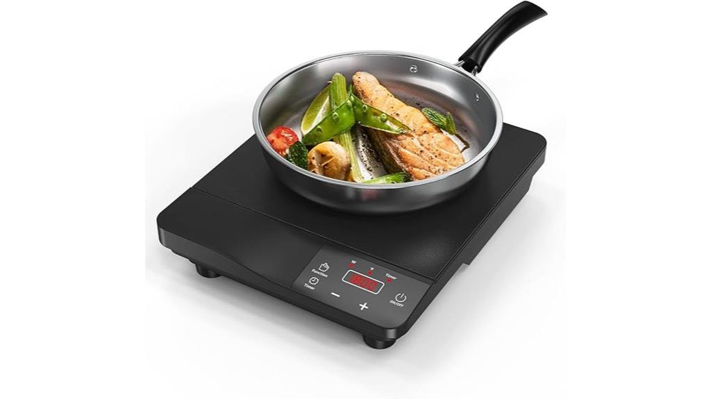 portable 1800w touch burner