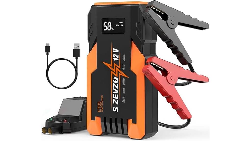 portable 3000a car jump starter