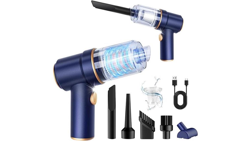 portable 9000pa car vacuum