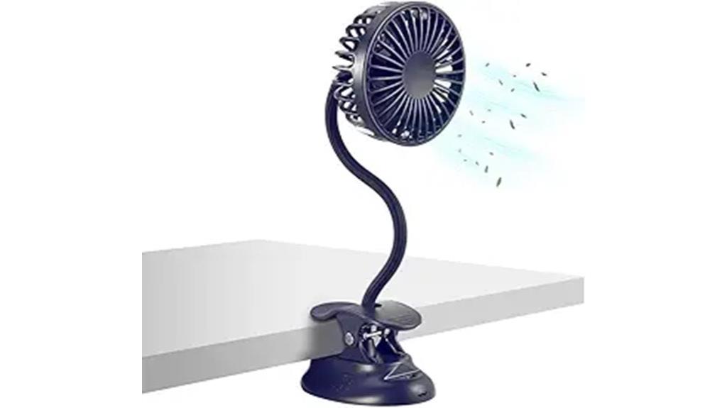 portable battery powered fan