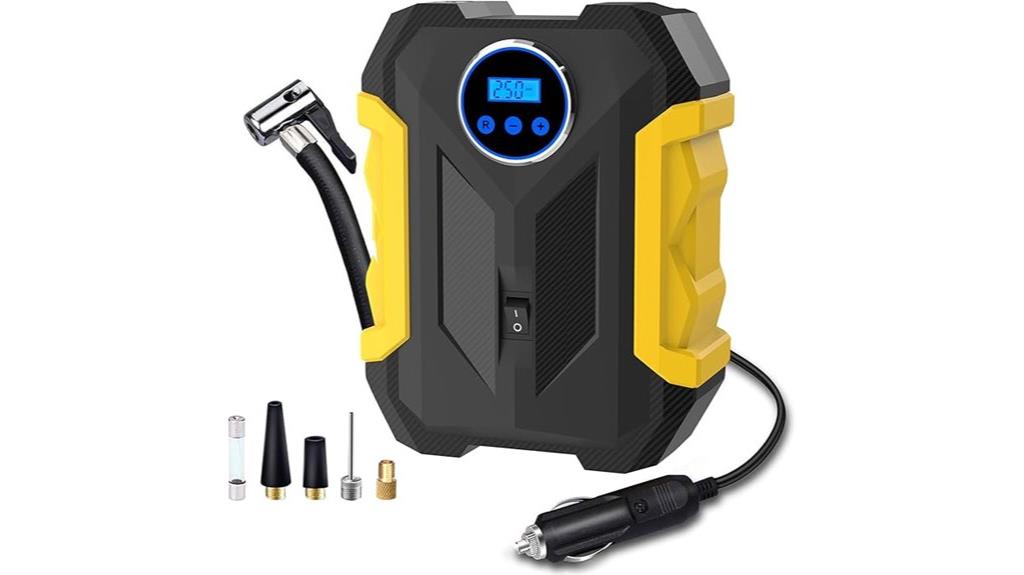 portable car tire inflator