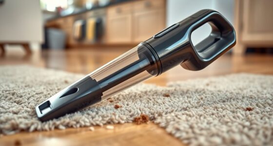 portable cleaning device limitations