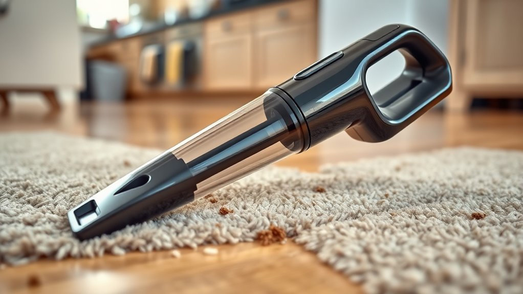 portable cleaning device limitations