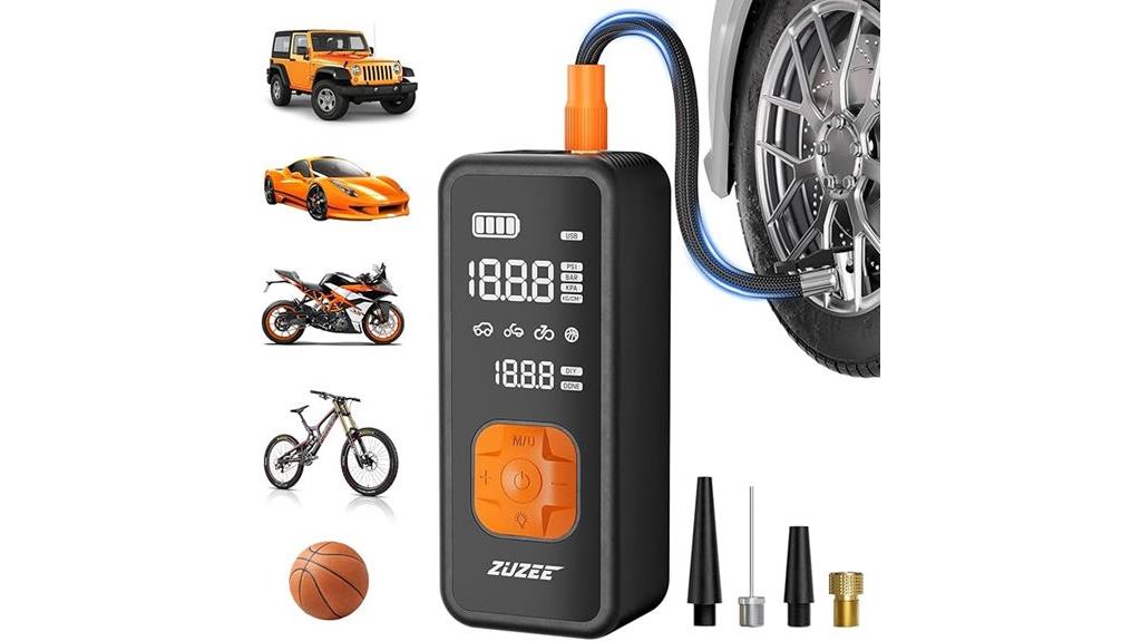 portable digital air compressor