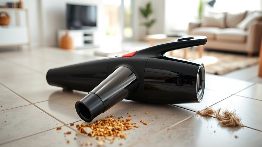 portable ergonomic long lasting suction