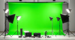 portable green screen backdrop kits