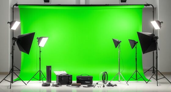 portable green screen backdrop kits