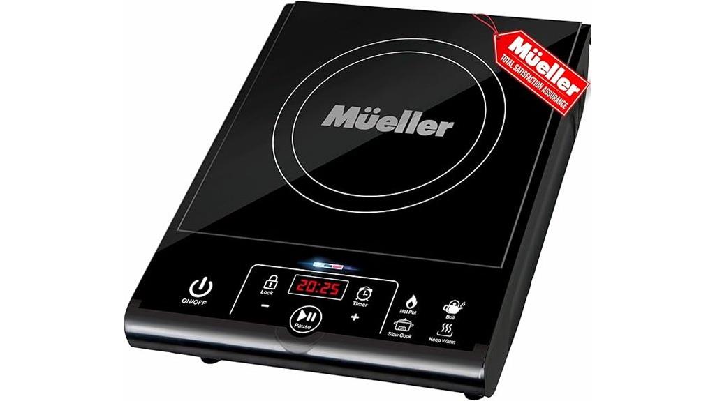 portable induction cooking device