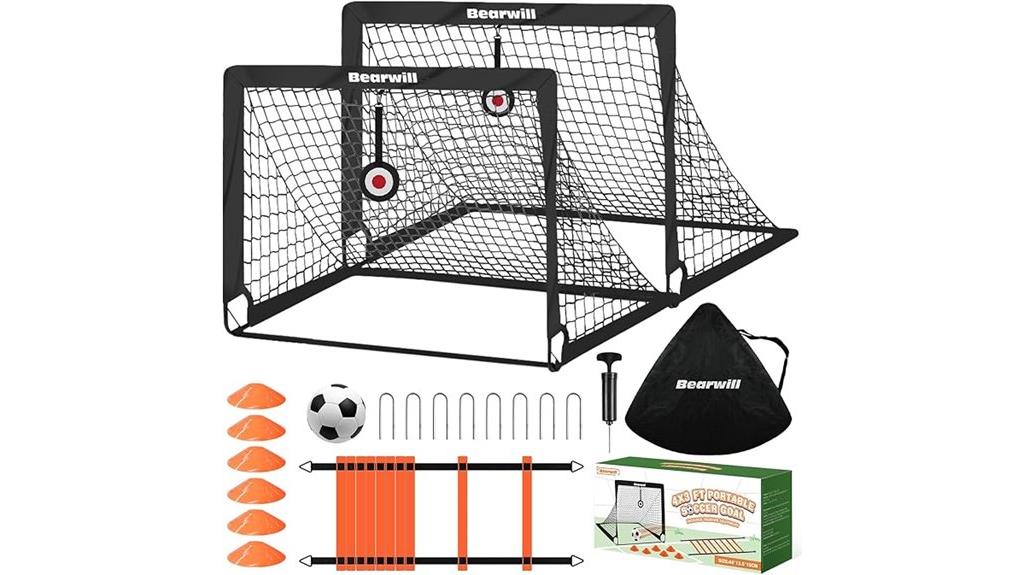 portable kids soccer nets