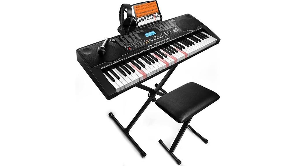 portable lighted keyboard