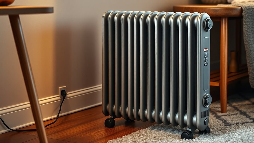 portable oil radiator safety