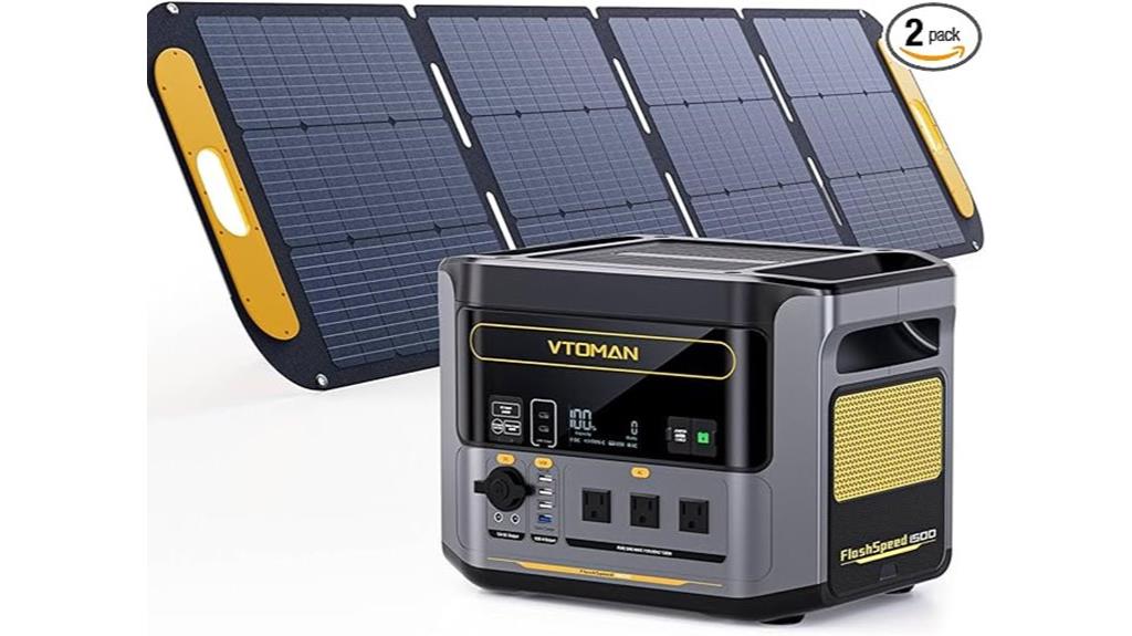 portable power with solar