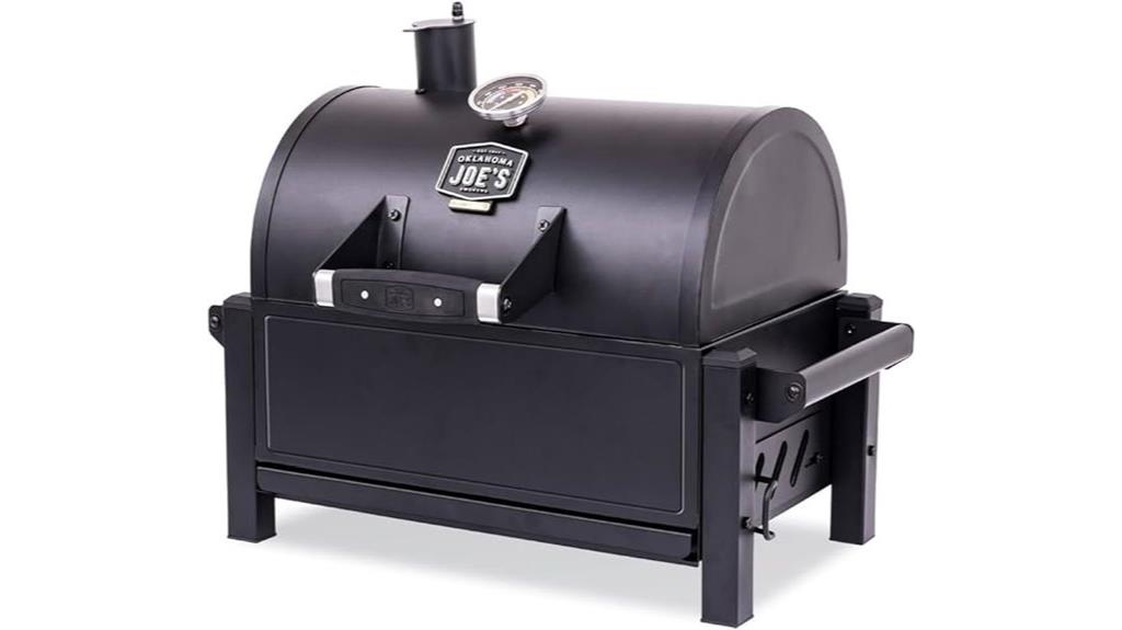 portable rambler charcoal grill