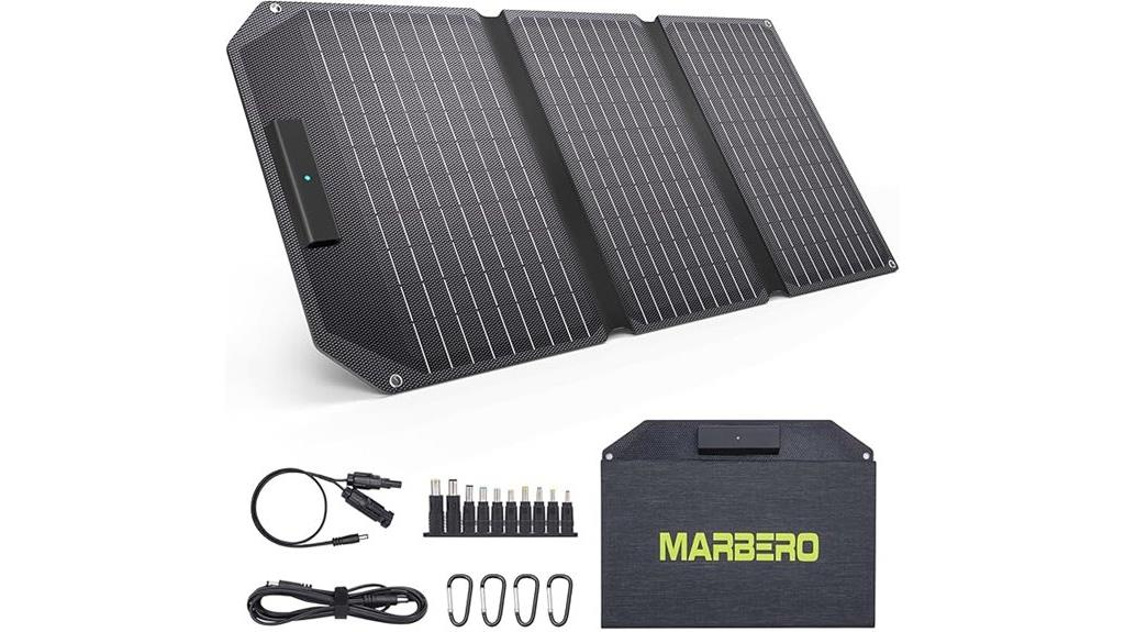 portable solar charger with usb