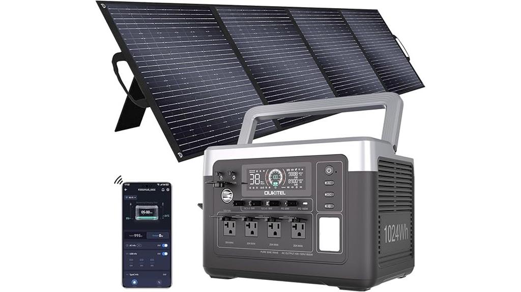 portable solar power station