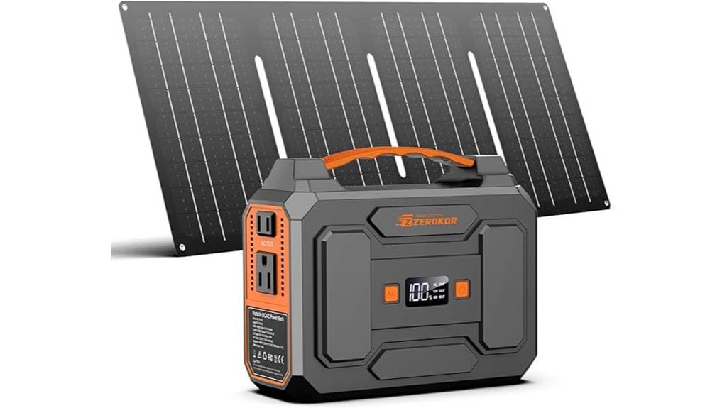 portable solar power station