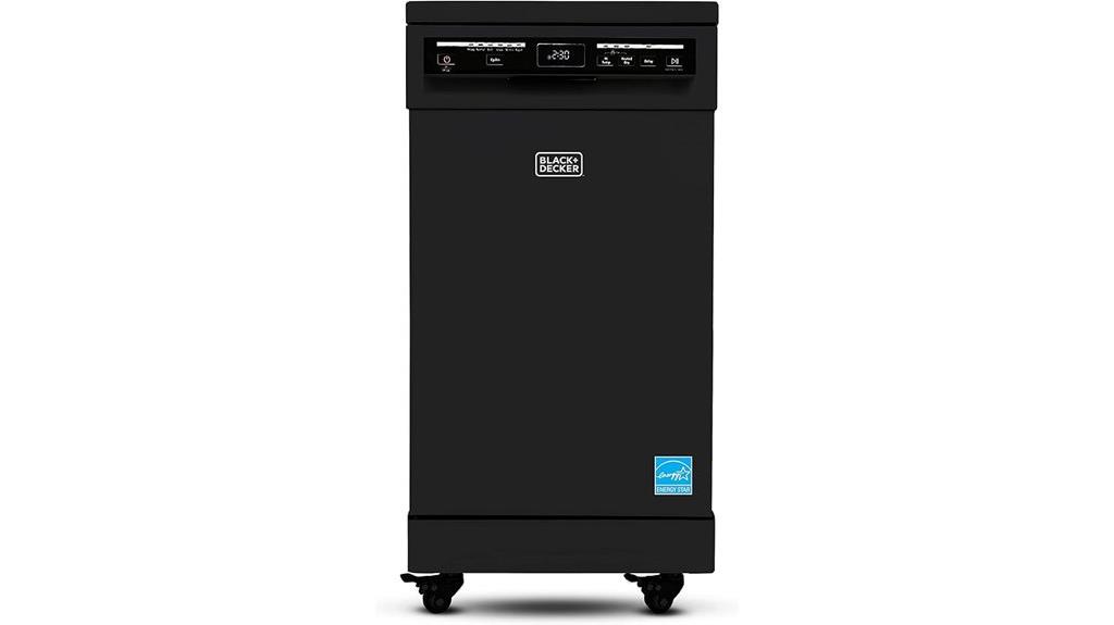 portable stainless steel dishwasher