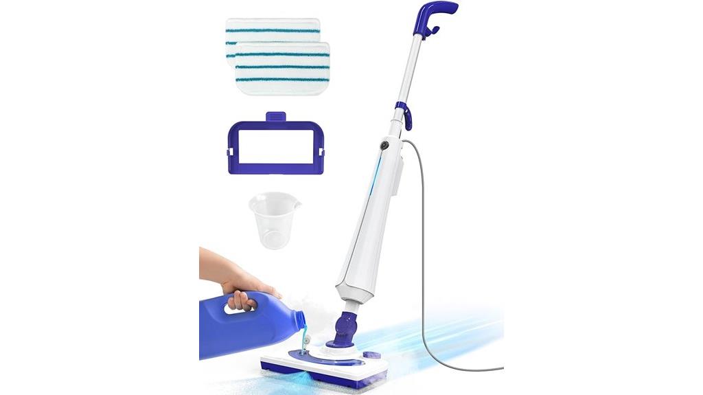 powerful 1300w steam cleaner