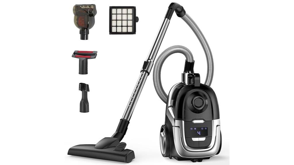 powerful bagless hepa vacuum