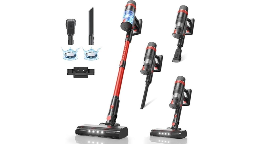 powerful cordless vacuum suction