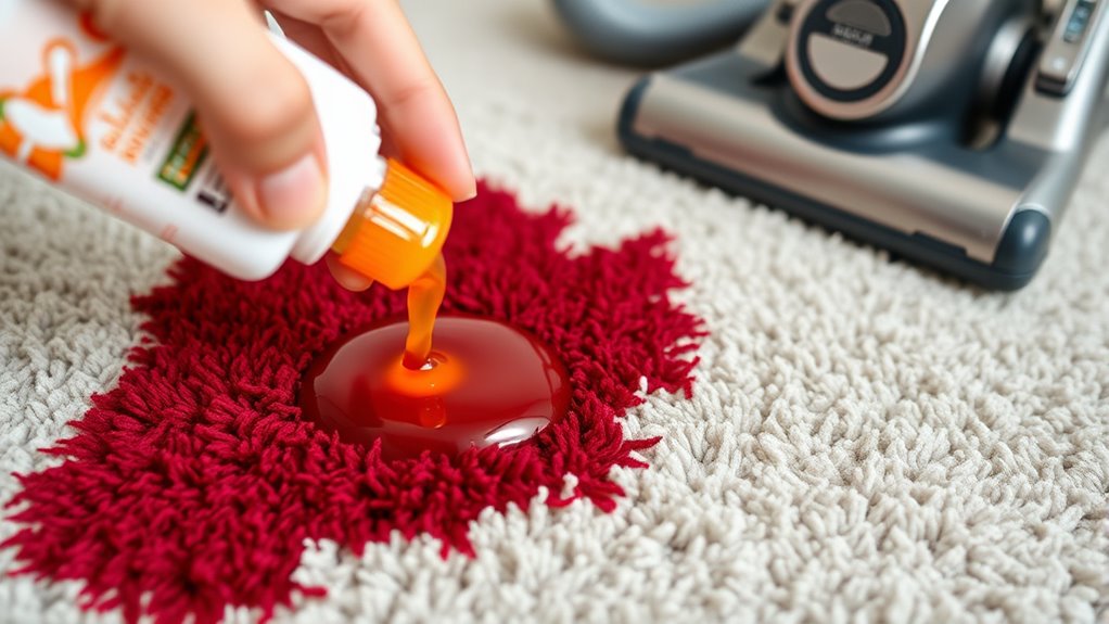 pre vacuum stain removal