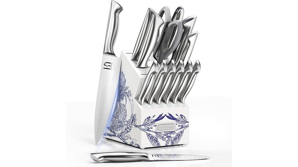 premium 15 piece knife set