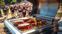 premium tailgating grill collection