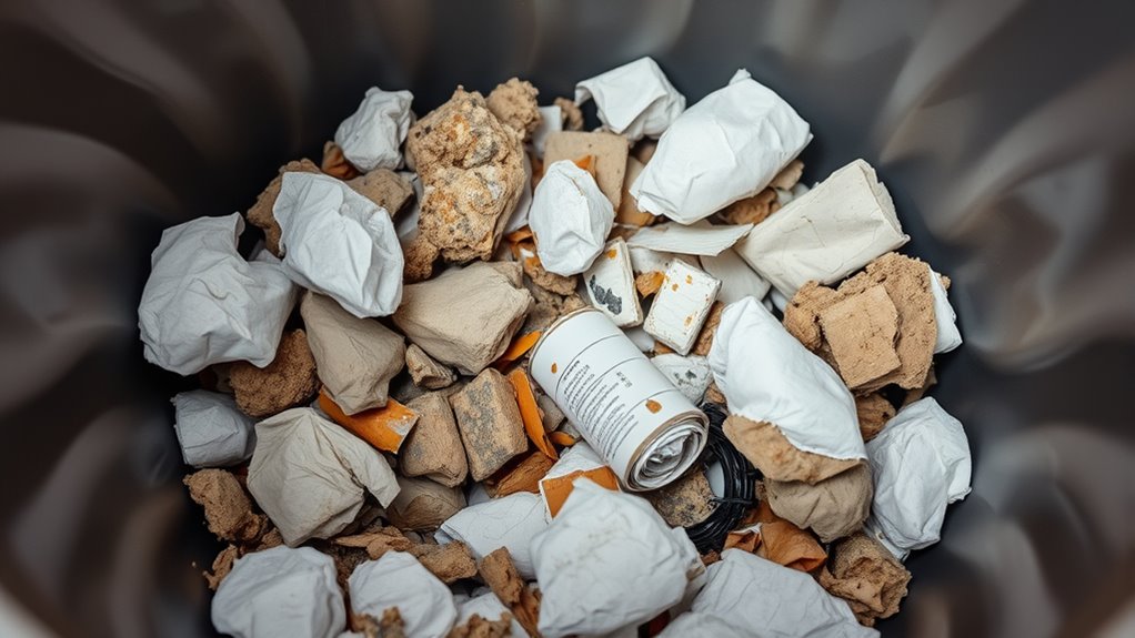 preventing dustbin blockages