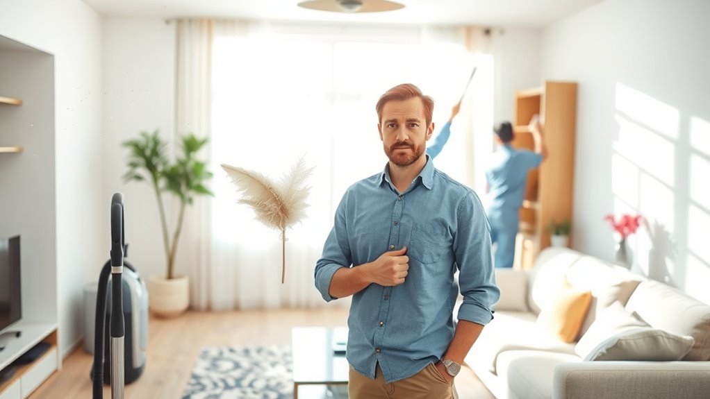 professional cleaning reduces allergens