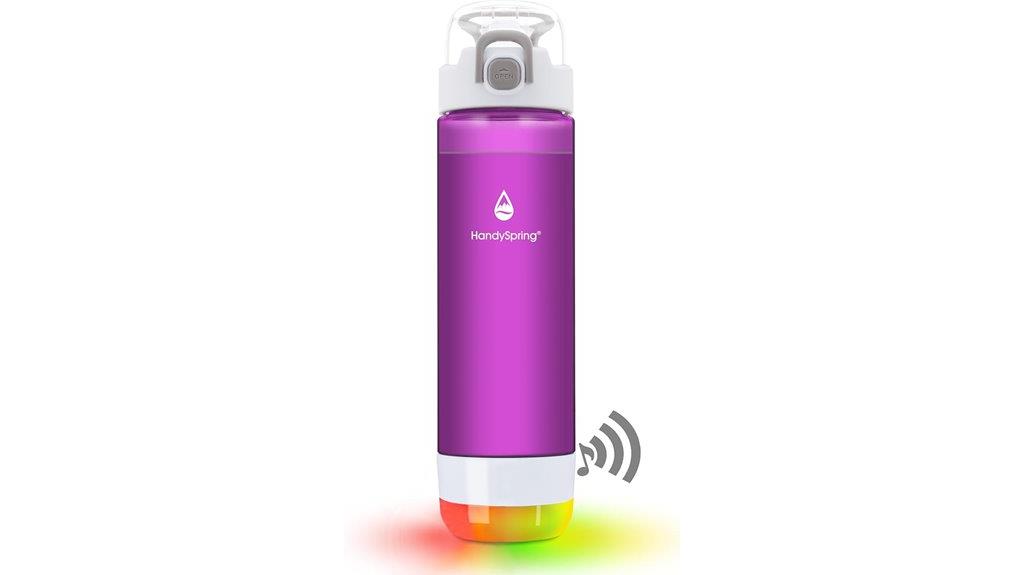 purple 26 oz smart bottle