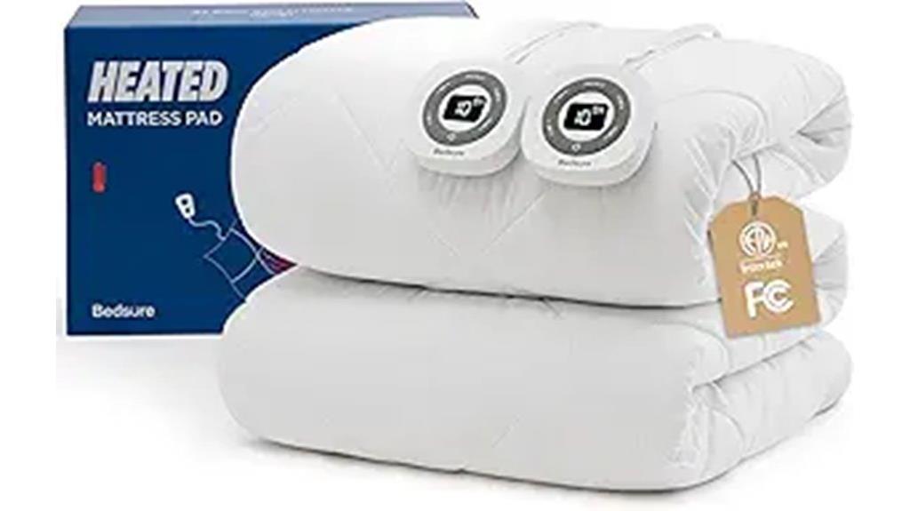 queen heated mattress pad