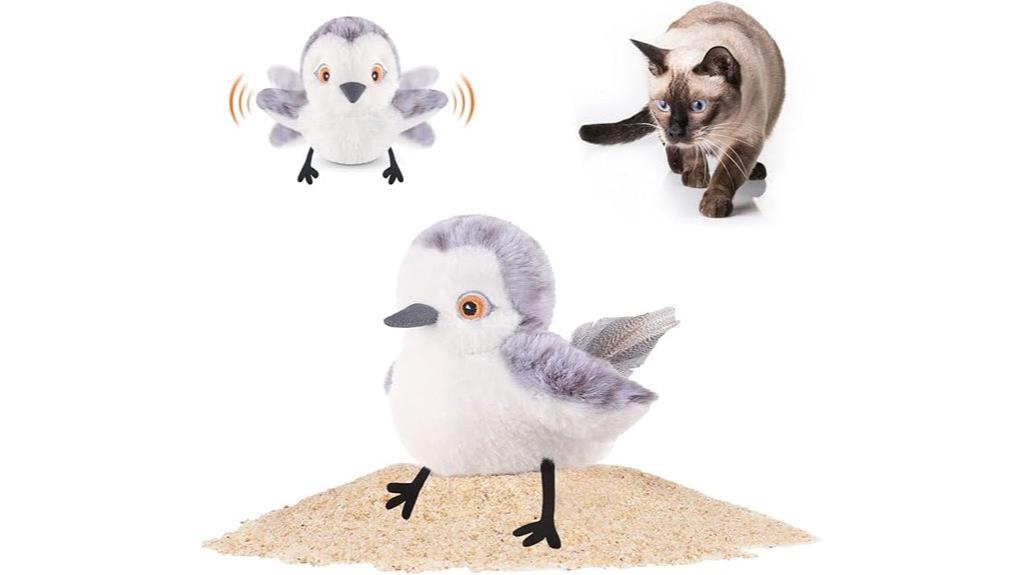 rechargeable bird cat toy