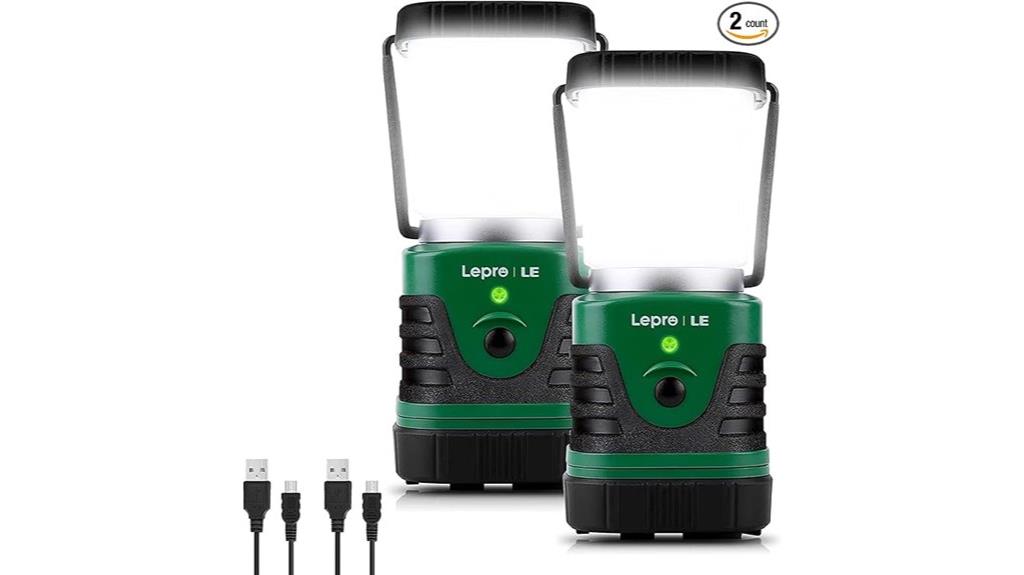 rechargeable led camping lantern