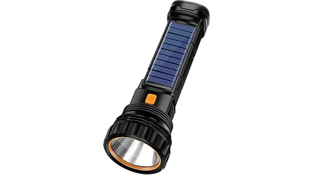 rechargeable led flashlight with power bank