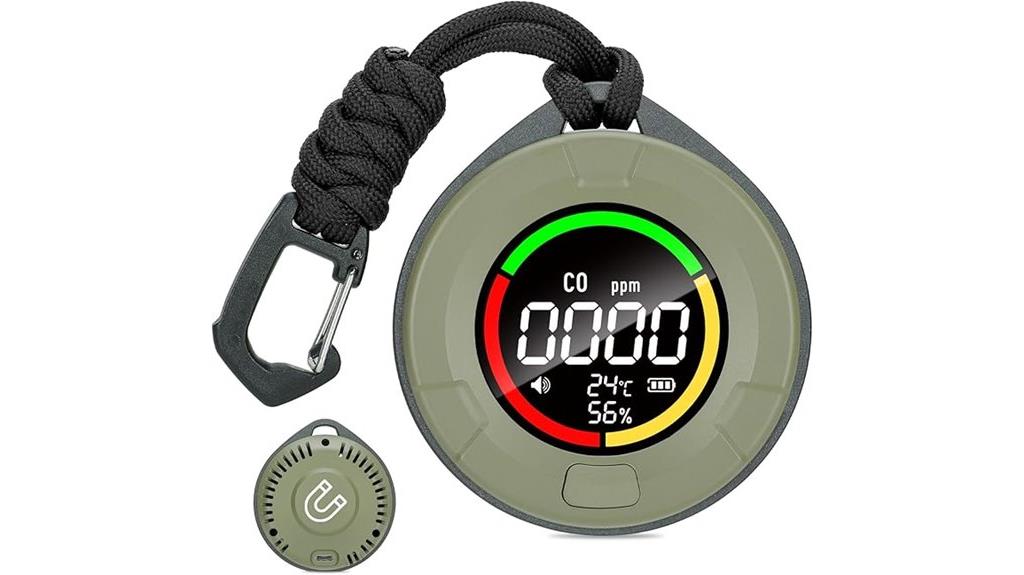 rechargeable magnetic co detector