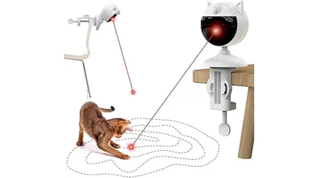rechargeable motion activated cat toy
