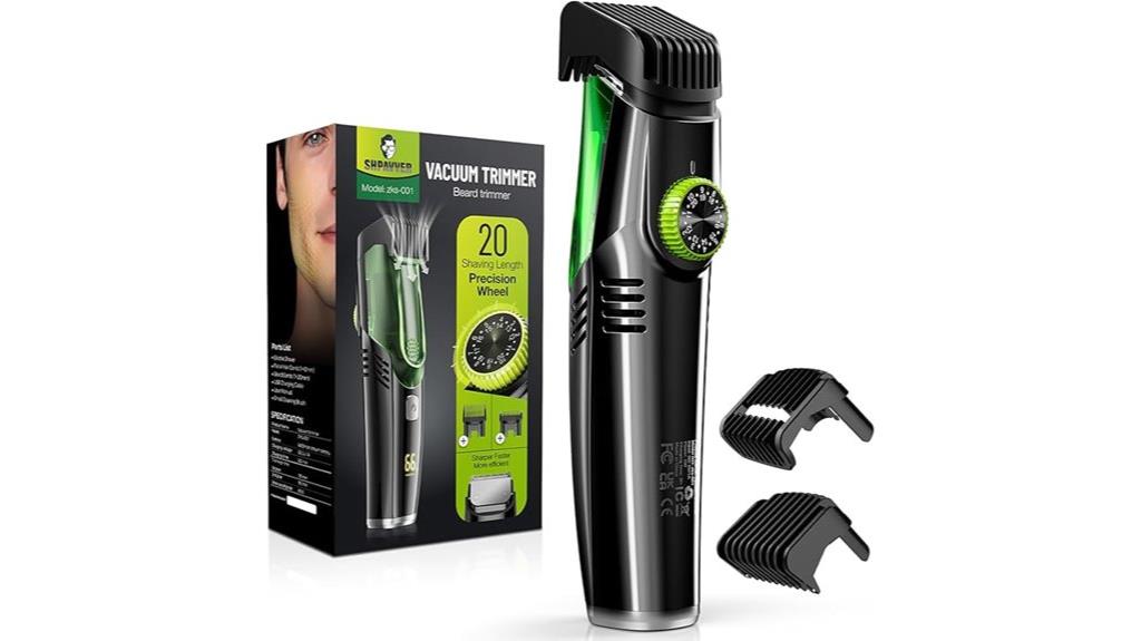 rechargeable waterproof beard trimmer