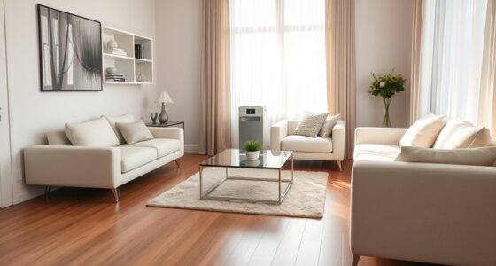 reduce dust and allergen accumulation