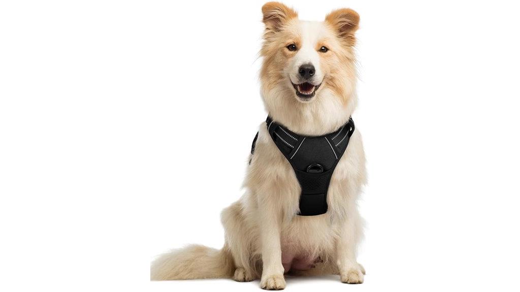 reflective medium dog harness